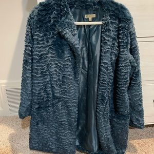 faux fur coat